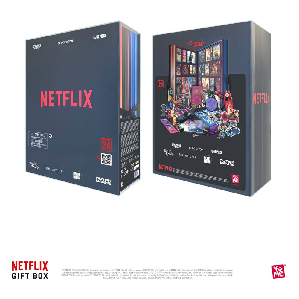 Netflix Gift Box Countdown YuMe Toys