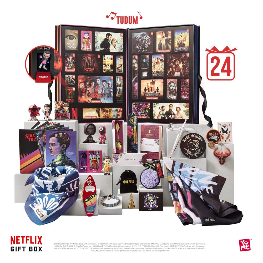 Netflix Gift Box Countdown YuMe Toys