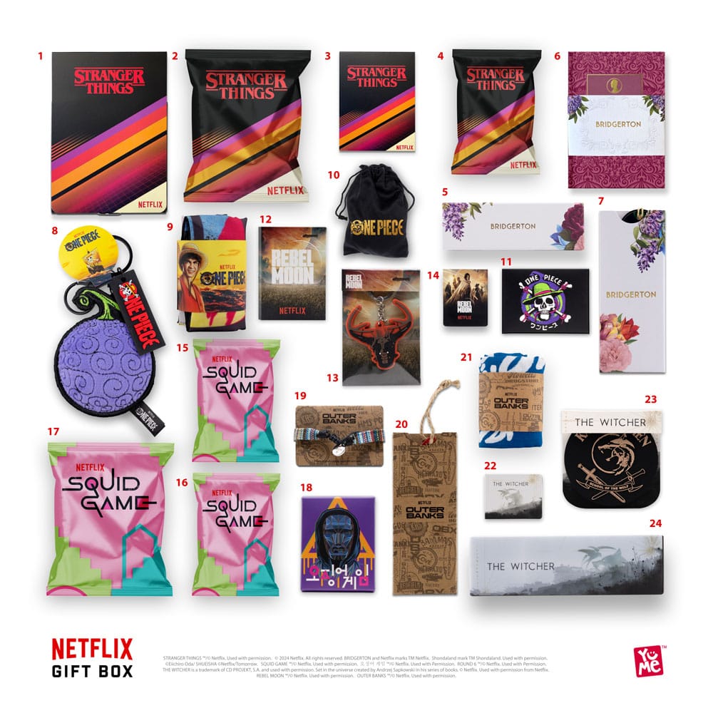 Netflix Gift Box Countdown YuMe Toys