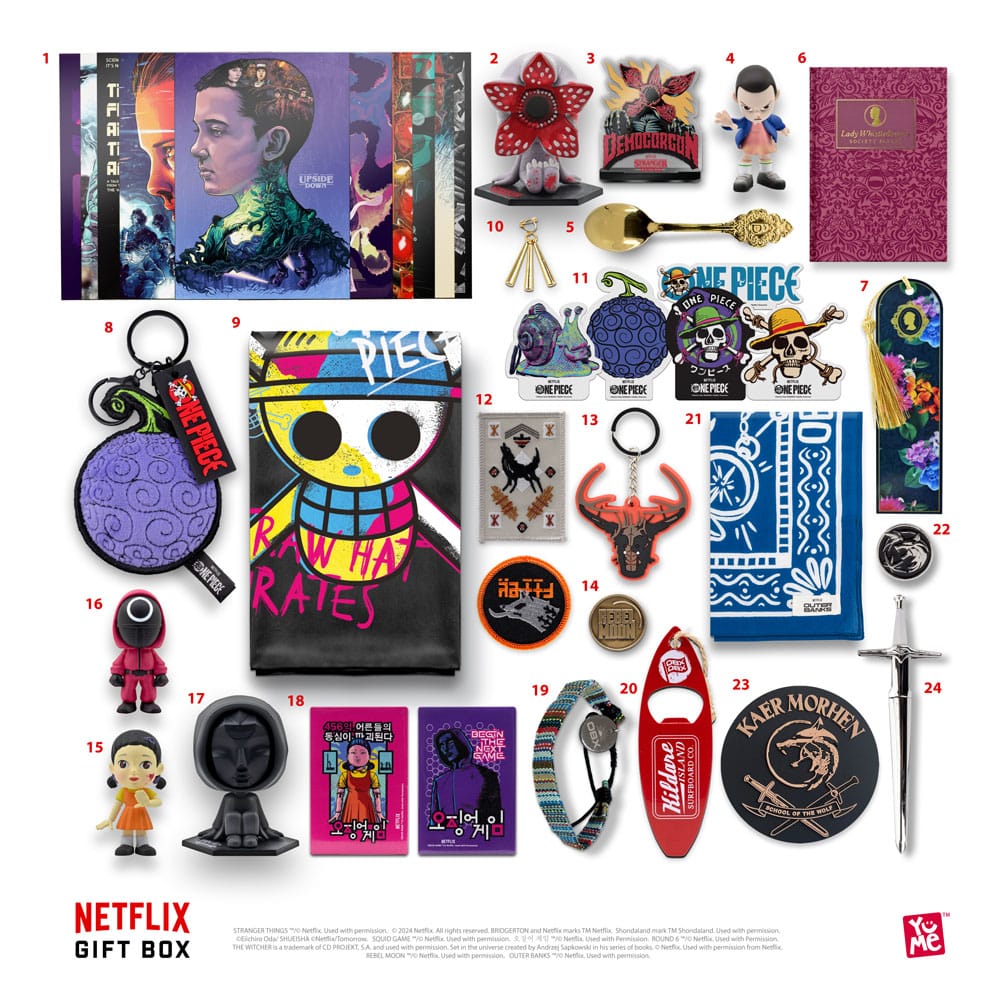 Netflix Gift Box Countdown YuMe Toys