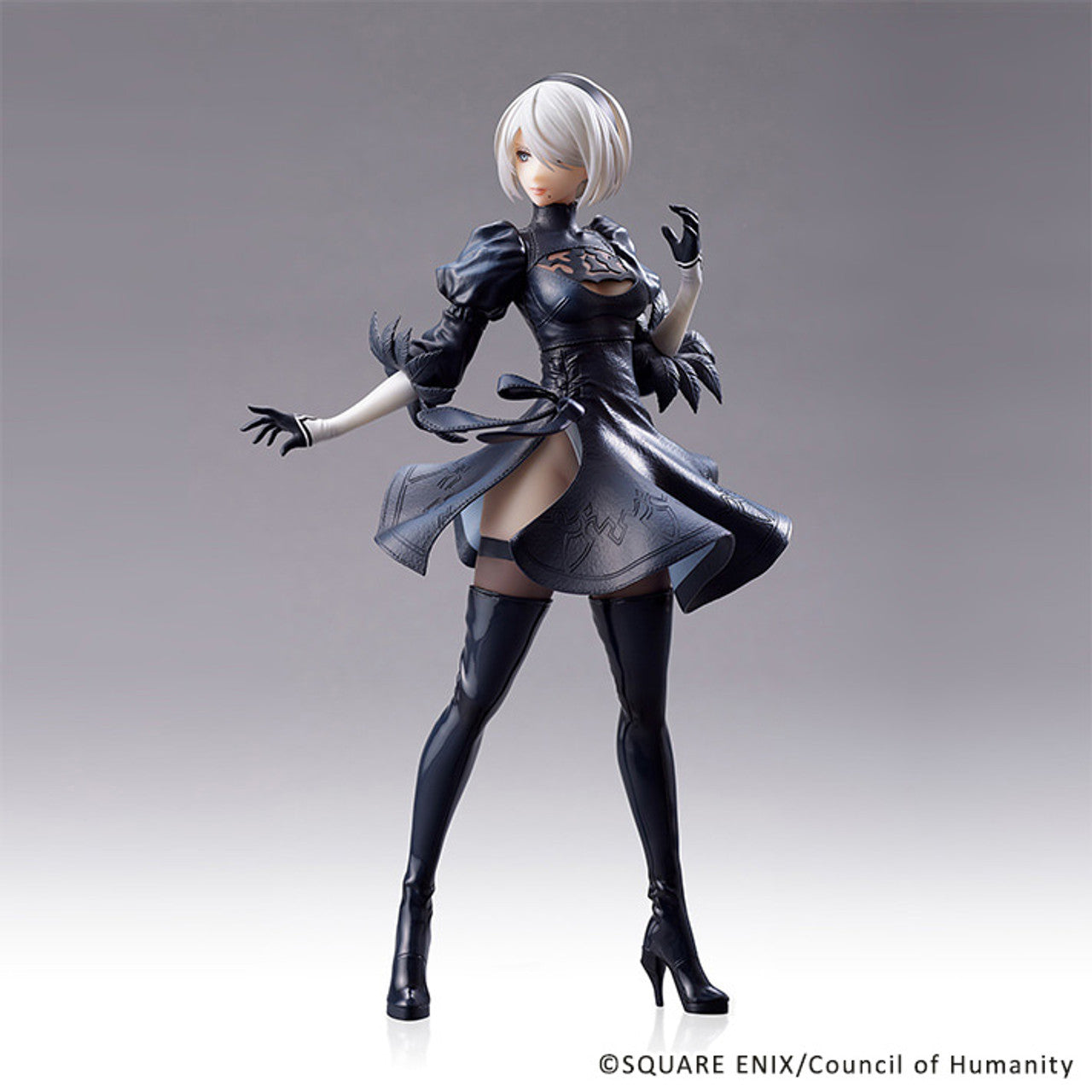 NIER AUTOMATA VER.1.1A STATUETTE 2B YORHA NO. 2 TYPE B NO GOGGLES VER.